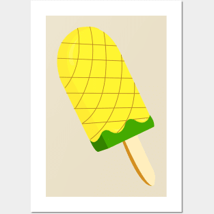 Pineapple Popsicle Posters and Art